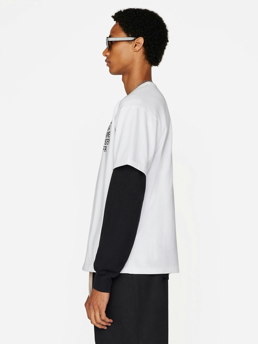 shirt side view
